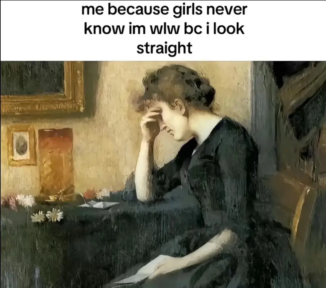 Need tips on how to look gayer please 😿 #wlw #masc 