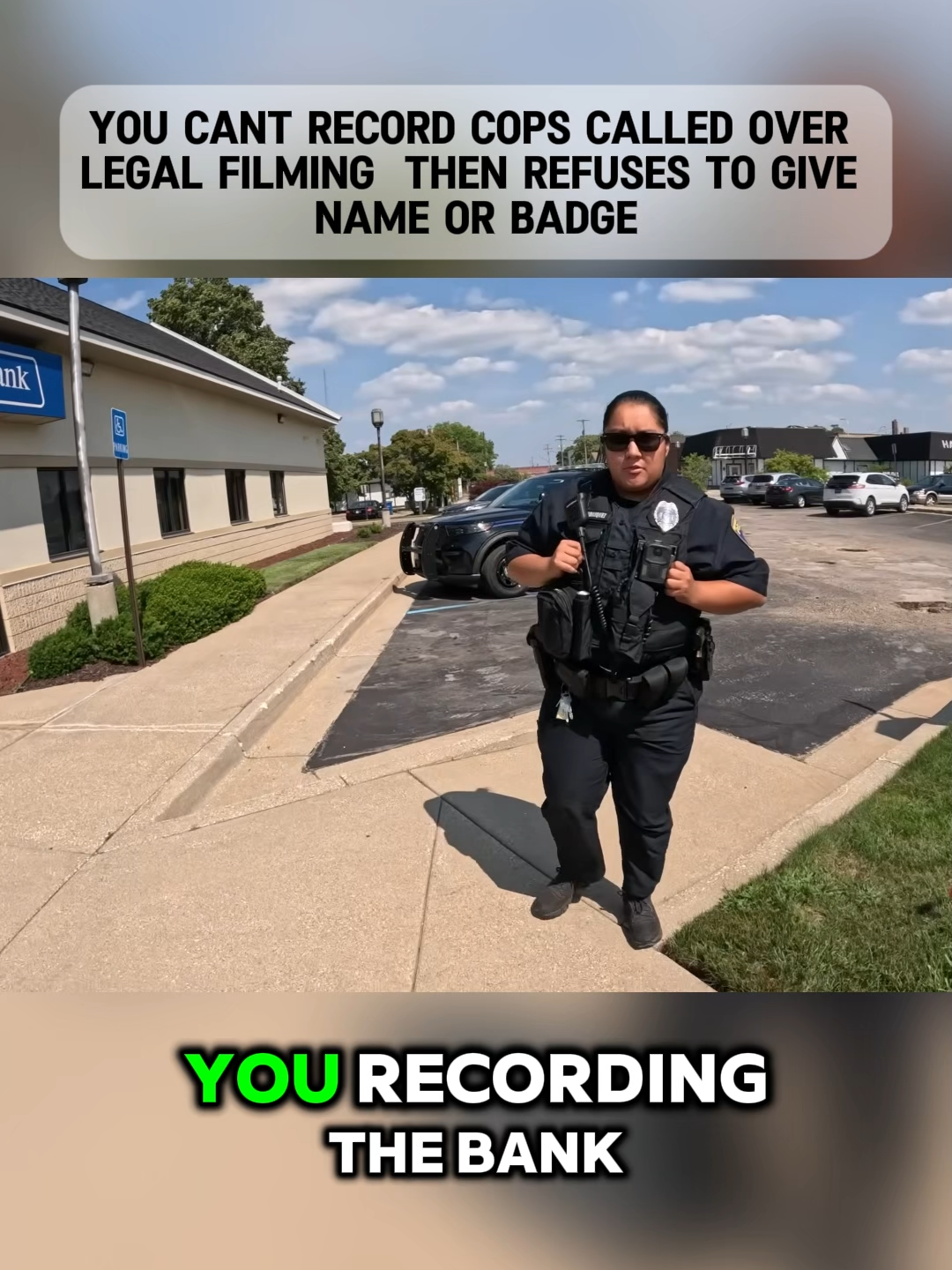You Cant Record Cops Called Over Legal Filming  Then Refuses to Give Name or Badge#AUDIT #POLICE