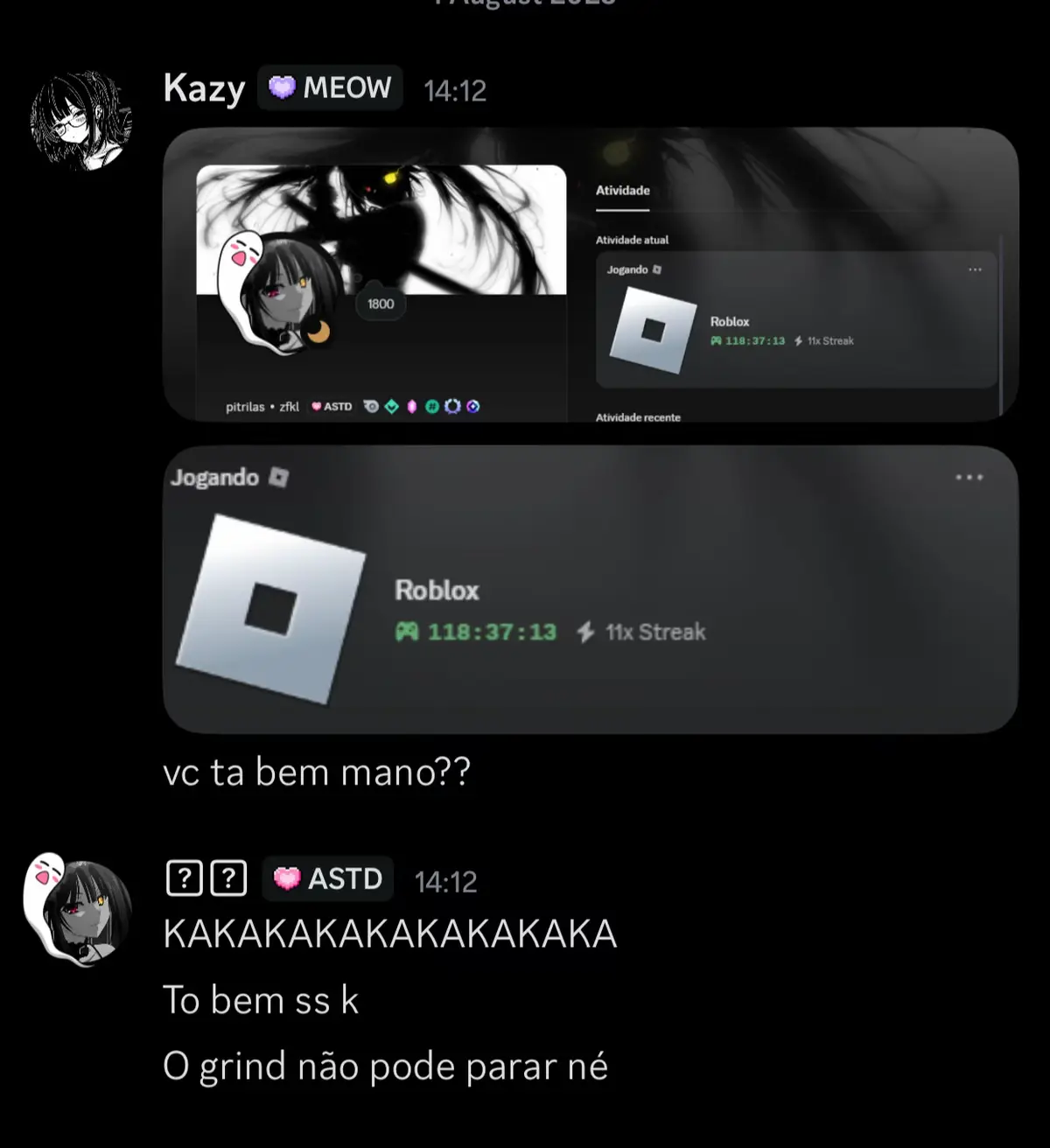 Compensando todo tempo do mundo kkkk #robloxfyp #fyp 
