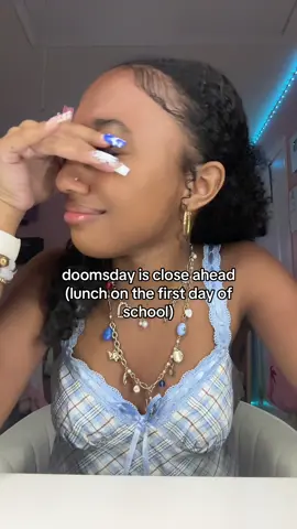 i’m scared #firstdayofschool #school #lunch #relatable #fyp #sad 