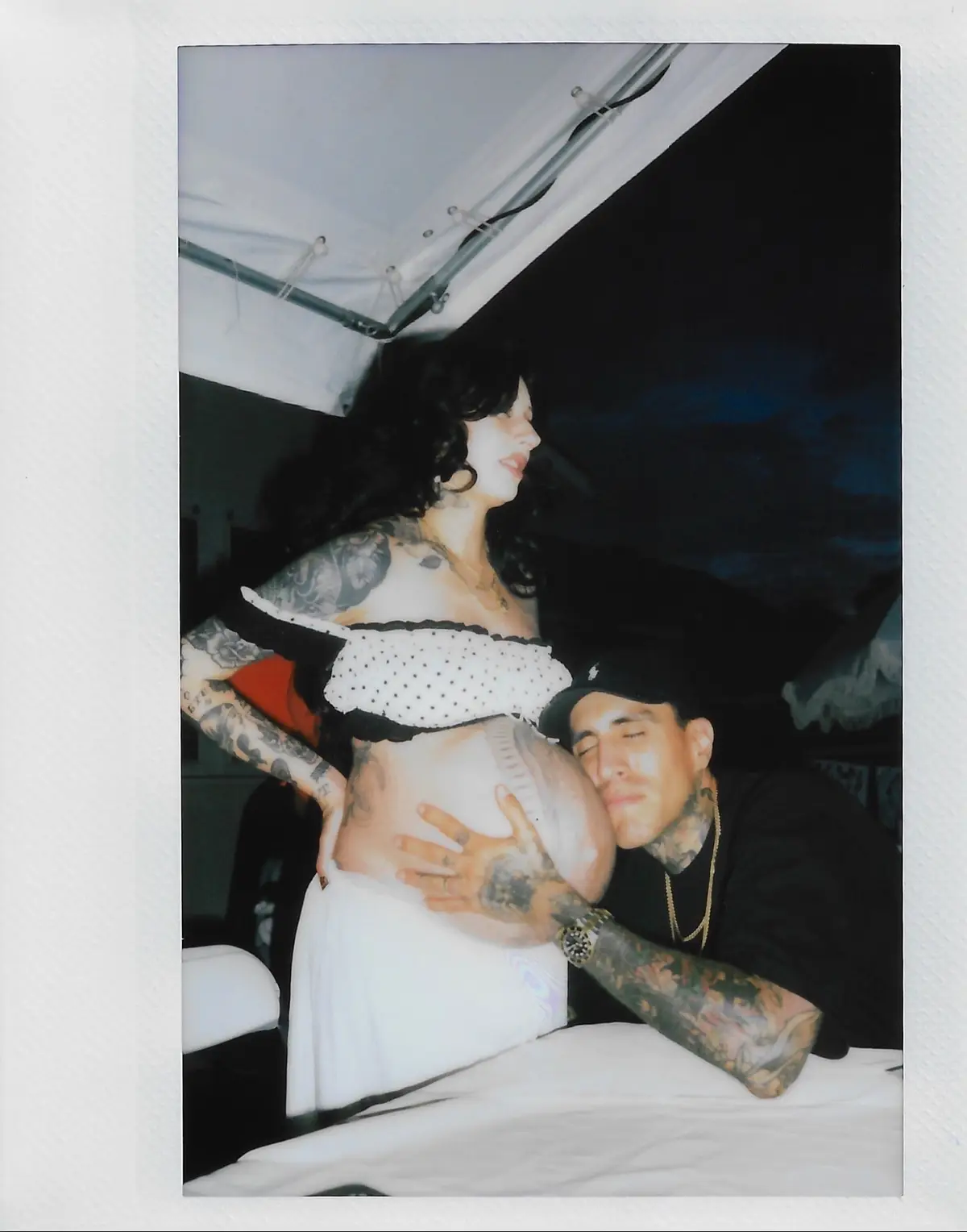 Polaroids from our shower in May 