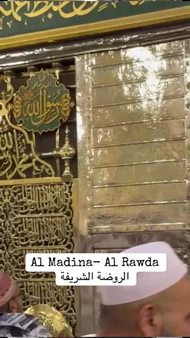 The prophets grave SAW قبر رسول الله صلّى الله عليه و سلّم  #المدينة #اللهم_صلي_على_نبينا_محمد #اللهم_صل_وسلم_على_نبينا_محمد #الروضة_الشريفة #الله #madina #fypシ゚viral  