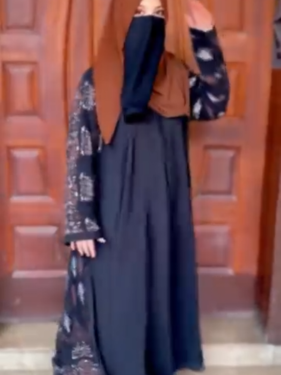 New Abaya 😍 KSA hay ??? #abaya #veil #hijab #foryoupage #foryou #Hijabigirl 