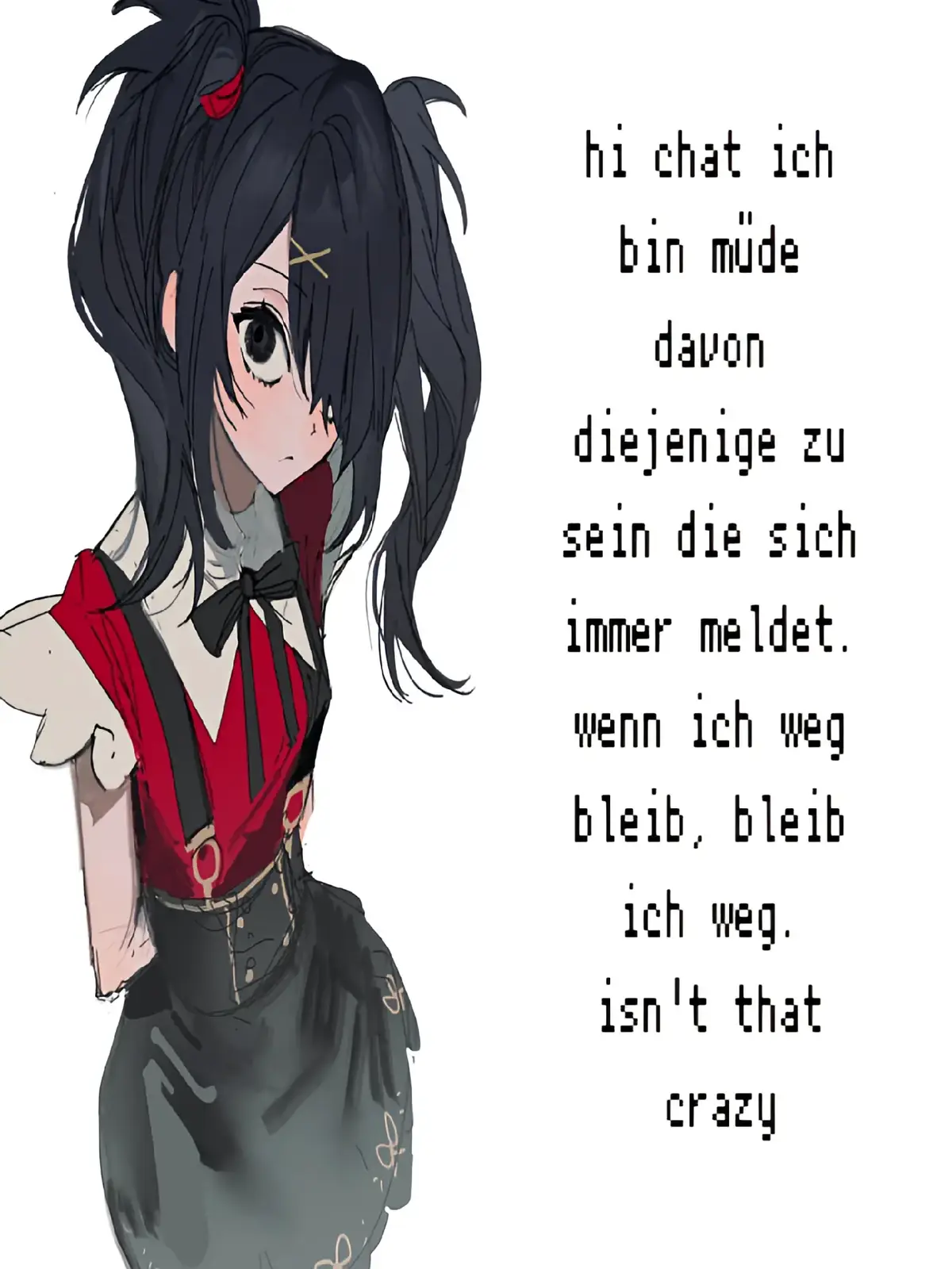 manchmal ist abstand die antwort hihi