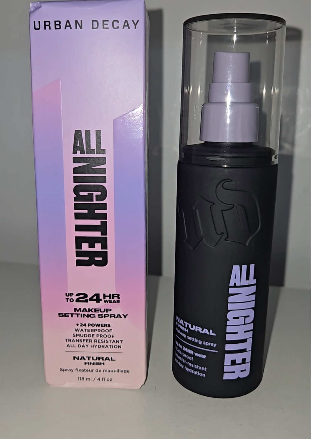 New All-nighter Waterproof Makeup Setting Spray @urban decay 💕 I'm not going to lie I was a little nervous! BUT clearly she's still that girl 👏 STILL Waterproof, transfer resistant & smudge proof ✨ This time upgraded with up to 24HR wear!  Listen, I know the girls are fighting & I know alot of you may not want to hear this, but the new formula is just as good, if not better than the original.  As for the bottle, this new version delivers an ultra fine mist. I was a fan of the original formula but never how the product would come out of the bottle, as it would squirt at you when applying.  Obviously I have a very little following, and make no type of money off of this app. Urban Decay will never notice me and my opinion doesn't really matter lol but... I am very aware of the drama surrounding Urban Decay and Skindinavia and all opinions are my own as an average consumer.  I agree, that it's very unfortunate that this partnership has ended after 15 years the way that it did and I always feel bad for the small buisness involved. The truth is this isn't the first time and won't be the last.  Unfortunately things like this happen all the time. Does it make it hurt less because it happens all the time? No absolutely not. If there's anything I learned in life, it's not what you know, it's WHO you know and that's the sad truth.  At the end of the day, YOU buy what YOU want with YOUR money. That's the best part. YOU SUPPORT WHO YOU WANT TO SUPPORT.  #urbandecay #new #beauty #settingspray #sephora 