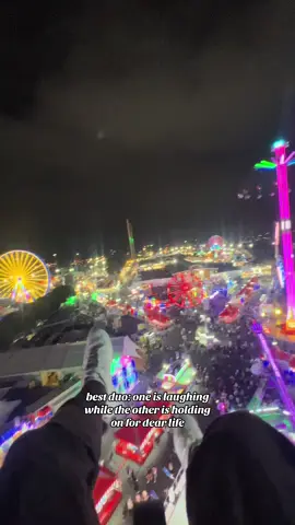 Tag that duo #ocfair #fair #fyp #rollercoaster #titan #socal #orangecounty 