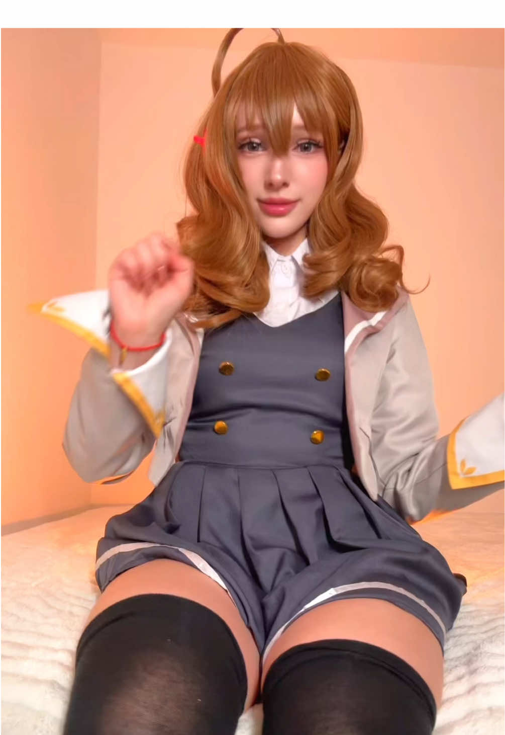 He he  #cosplay #alyasometimeshidesherfeelingsinrussian #mashakujou #anime 