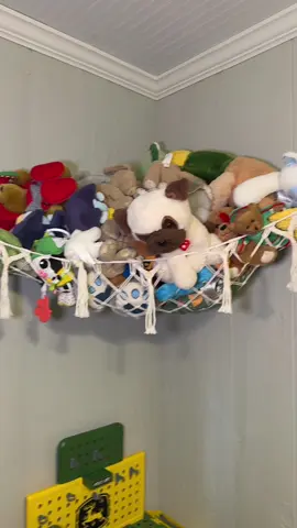 The best #organized #organization #stuffedanimals #storage #sahm #nursery #kidsroom #macrame #trending #trendingvideo #creatorsearchinsights #tiktokshop 