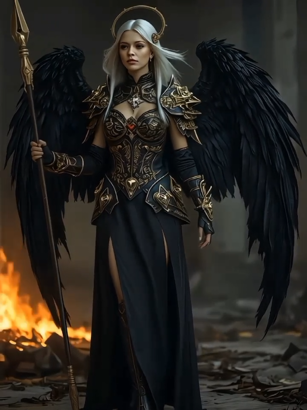She Rises: The Dark Queen Return . #darkpower #magicpower #darkqueen  #epicfantasy  #aicharacter #aicinematic  #foryou 