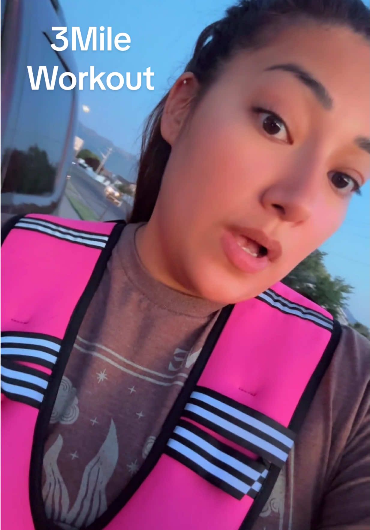 3 miles one day and 2 miles the next . doesn’t have to be perfect JUST MOVE. #wieghtedvest #walking #vest 