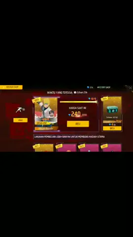 Karena kemarin NarutoxFF chapter pertama gagal mendapatkan bandel skin Naruto kali ini fokus beli ayah Naruto,Uzumaki Minato sikilat kuning Konoha ⚡⚡⚡⚡ #pushRankff  #SolovsSquad #garenafreefire 