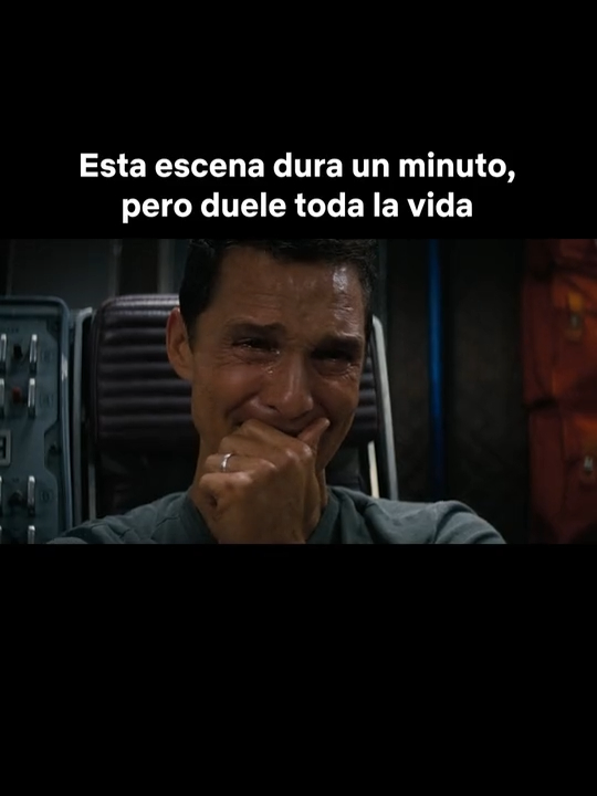 No vean #Interstelar es de terror 😭 #interstellarmovie #matthewmcConaughey #christophernolan #interstellaredit #tristeza #padreehija #peliculasnetflix #netflix #fyp
