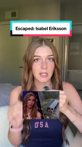 The INSANE escape story of Isabel Eriksson & The Bunker #truecrime #crimetok #crimestory #truecrimestoryteller #survive #crimestories #solved 