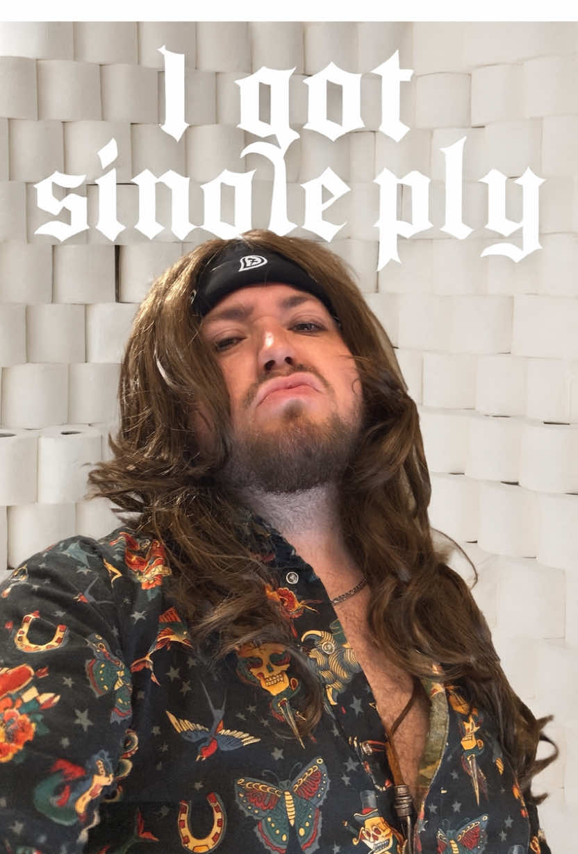 Treat yourself, don’t use single ply😂😂 #singleply #toiletpaper #parodysong #rollingblue #joeykalico 