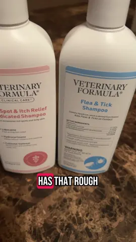 Linktree is in my bio. That is where you will find the link. I wasn’t able to find a shampoo that would make my girls fur soft and also help with itch relief. The vet even gave her a shot and it only lasted a short period. She has really sensitive skin. I had the hotspot one given to me to try out. It worked so well. I thankfully found it on Amazon and now purchase both of these for all 3 of my babies. ♥️
