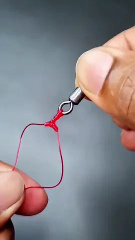 Fishing knot for fishing harness assembly with spinners
