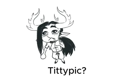 I found this dumb thing I made like last year?? year before?? when this meme was going around lmao anyways have teagan (big) and rue (tiny), who are peer and ex's parents #artistsoftiktok #dnd #oc 