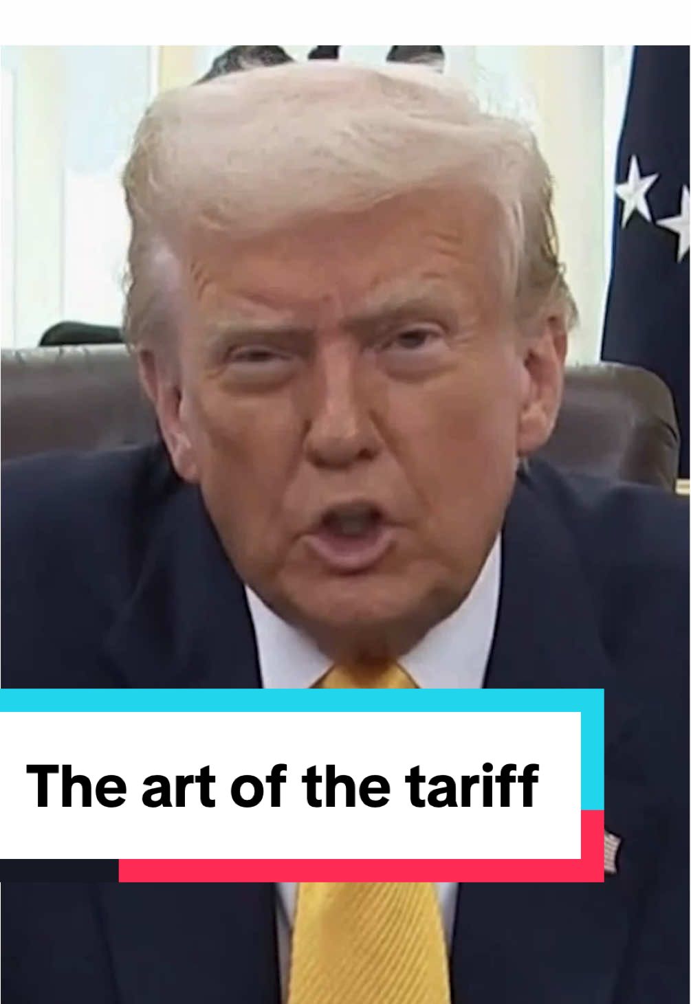 Is it Liberation Day yet? The whiplash of Trump's tariffs goes back months — but some of the on-and-off again reciprocal levies are officially in effect after they were paused for 90 days. #tarif #trump #maga #politicstiktok #news 