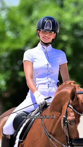 Os cuento un poquito más sobre mí y sobre cómo es montar en España 🇪🇸🐴 @FUNDIS #dressage #equestrian #horse #caballos #horseriding 