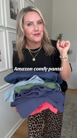 Comfy pants from Amazon! Wear them for work or for everyday! 🔗’d on my store front or in LTK!  #amazonfashion #amazonfinds #outfitideas #teacheroutfit #workwear #affordablefashion #styleover40 #petitefashion #amazonhaul @Amazon Fashion 