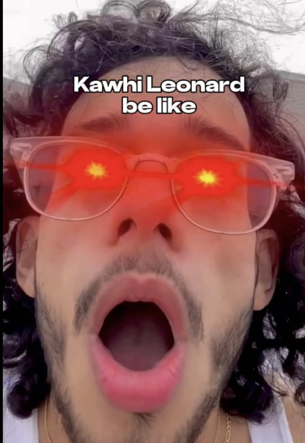 Kawhi Leonard be like 😭🏀 #comedy #funny #basketball #foryou #NBA #fyp 