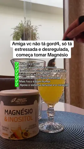Magnésio +Inositol da @Bodyaction✨ Ele é a dose de tranquilidade e relaxamento que seu corpo precisa, agindo de dentro pra fora. Prático e essencial para sua rotina de saúde mental e física! #cortisol #magnesio #cortisolalto #saude #suplemento #saudedamulher #emagrecimentosaudavel #retencaodeliquido 