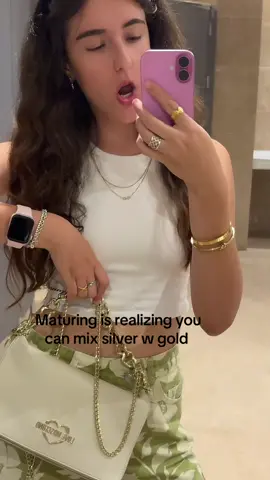 #girlstok #mixing #gold #silver #maturing #fyp #viral 