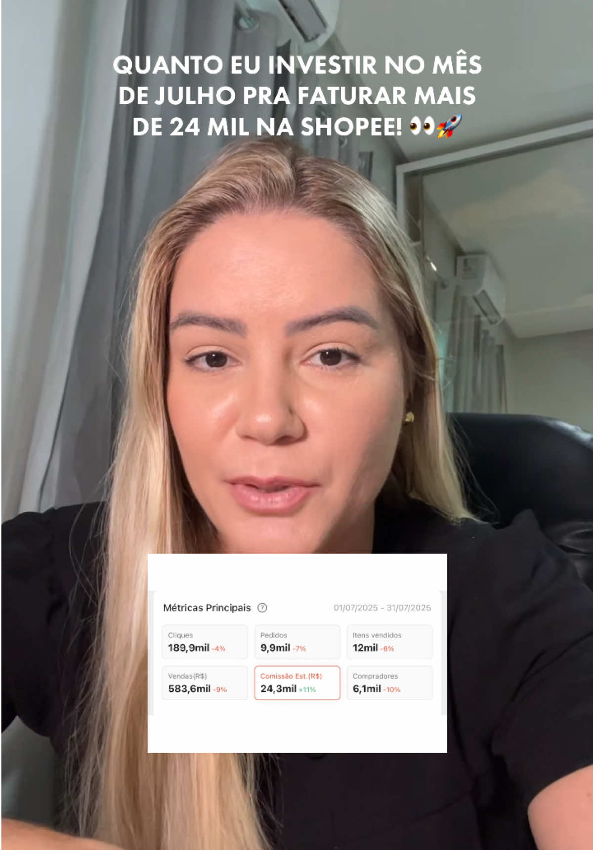 💰 INVESTI EM TRÁFEGO PAGO E OLHA ESSE LUCRO… 😱 Quando eu entendi que não era gasto, era investimento, tudo mudou! #afiliadashopee #afiliadainiciante #trafegopagoshopee 
