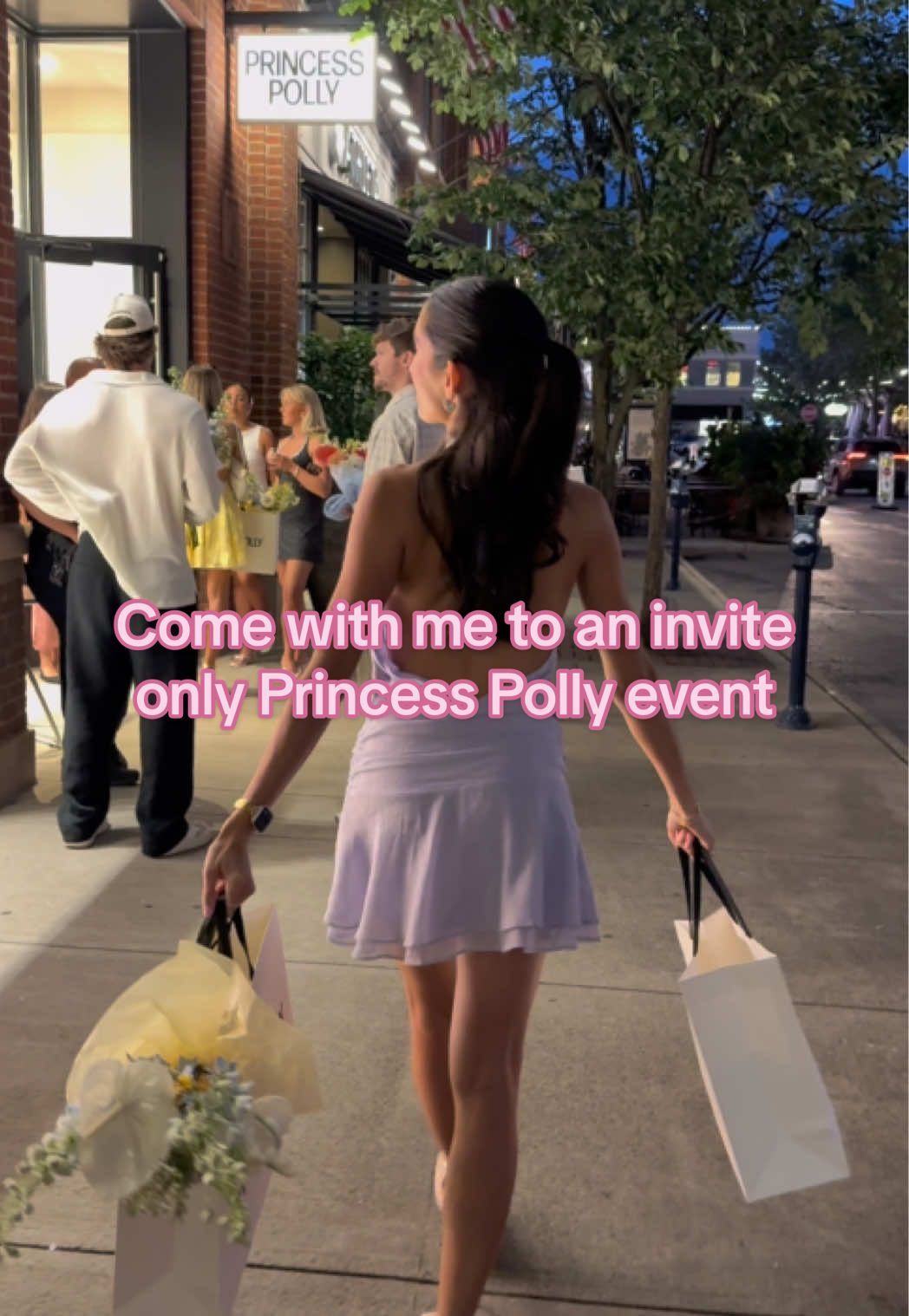 Thank you so much, ILY @Princess Polly 🤍 #princesspolly #columbus #ohio #easton #princesspollyevent
