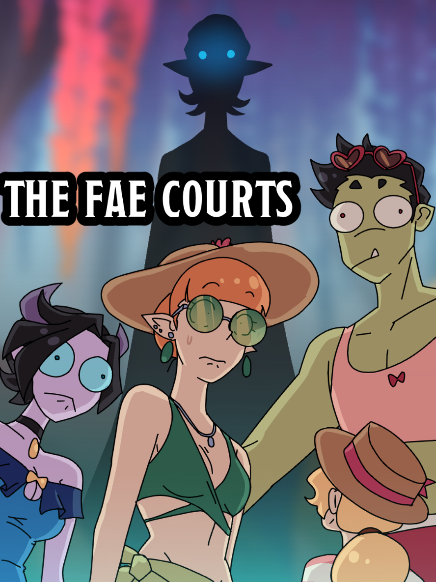 Journey to the Quest: The Fae Courts #foryoupage #dnd5e #dnd   #animation #dndtiktok #dungeonsanddragons 