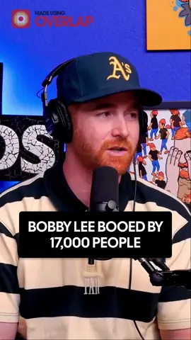 Bobby Lee got booed off stage by 17,000 people in 2 minutes and started making gibberish sounds like a Honda starting up