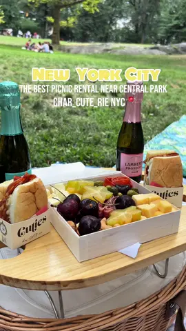We arrived at Central Park with nothing in hand…and still had one of the best picnic experiences. 🧺✨ @char_cute_rienyc took care of everything & here’s how you can experience the same luxury! ✔️ A spacious waterproof blanket ✔️ Reusable glasses ✔️ The most charming picnic basket setup ✔️ Easy pickup and return—zero hassle We went with the personal charcuterie box, added a bottle of rosé, champagne, and the cutest little sandwich that totally stole the show 🥪🍓🥂 No prep, no cleanup—just good food, great company, and perfect park weather. ☀️ Whether it’s a date, a solo unwind moment, or a catch-up with friends… this is your sign to book the rental basket with @char_cute_rienyc 💌 #CentralParkPicnic #CharcuterieInThePark #NYCPicnicVibes #RoséAllDay #PicnicSeason #NYCDateIdeas #charcuterienyc 