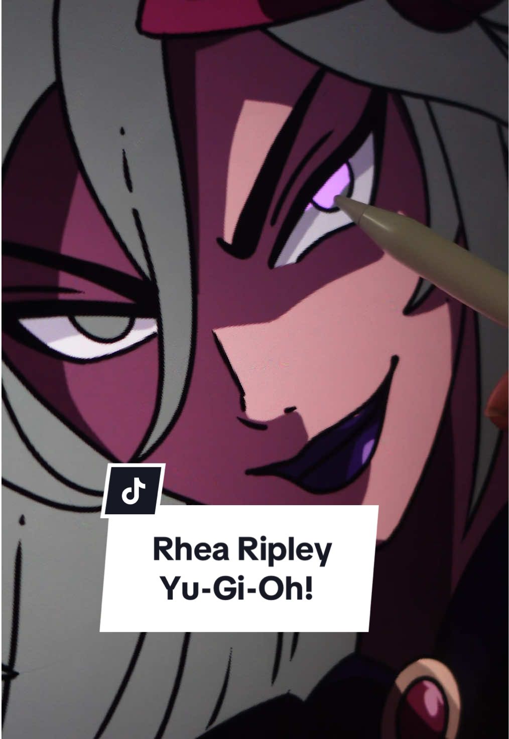 Dark Magician Rhea Ripley 🔮 @Rhea Ripley  What @WWE superstar would you like me to draw next? ✍🏼  #rhearipley #rhearipleywwe #WWE #yugioh #animeart 
