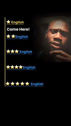 5 Star 🌟 English | Basic To Advance English  #fyp #viral #speakenglish #americanaccent #usa🇺🇸 #uk🇬🇧 #britishaccent #englishtips #englishvocabulary #english #learnenglish #englishteacher #ghanatiktok🇬🇭 #nigeriantiktok🇳🇬 #turkey🇹🇷 #france🇫🇷 #germany🇩🇪 #sierraleonetiktok🇸🇱 #liberiantiktok🇱🇷🇱🇷🇱🇷 #dubai🇦🇪 #englishclass #voiceactor #voiceover  