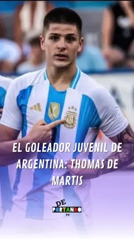 THOMAS DE MARTIS, EL JUVENIL GOLEADOR DE LA ARGENTINA EN EL TORNEO DE L'ALCUDIA ⚽🇦🇷 #futbol⚽️ #argentina #paratiiiiiiiiiiiiiiiiiiiiiiiiiiiiiii #fyp #seleccionargentina 