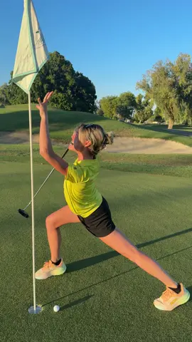 just a quickie on the green #golf #explore 