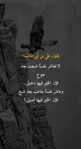 يقول علي بن أبي طالب #you #fyp #اعادة_النشر #اكسبلورexplore❥🕊 