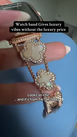 Obsessed with this watch band—stylish, comfy, and goes with everything 😍 Don’t wait, grab yours now before it’s gone! ⌚️🛍️ #watchband #watchbands #tiktokshopfinds #watchthis 