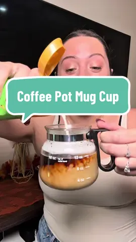 Coffee mug that looks like a coffee pot. This would make such a great and unique gift. #coffeemug #mugforcoffee #coffeecup #coffee #coffeetok #coffeelover #coffeeessentials #giftideas #tiktokmademebuylt #ttslevelup #tiktokshopcreatorpicks 
