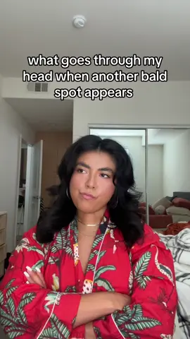 Sometimes they just be popping up #haircare #haircareroutine #baldspots 