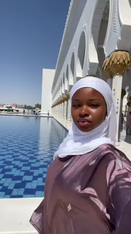 Prayed Jummah at Abu Dhabi mosque🥰#abudhabi #jummamubarak 