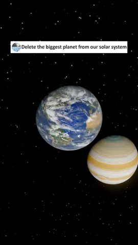 What if we delete the biggest planet from our solar system? #fyp #simulator #collision #universesandbox2 #solarsystem #universe #space 