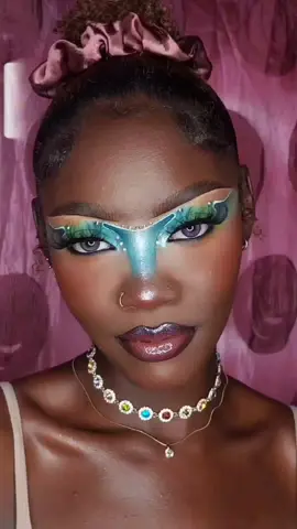 ✨️💙💜💚✨️ Creative Glam using @Wink with InkLLC Eyeshadow Palettes  (coming soon) ✨️ @icyvilo Contact Lenses 