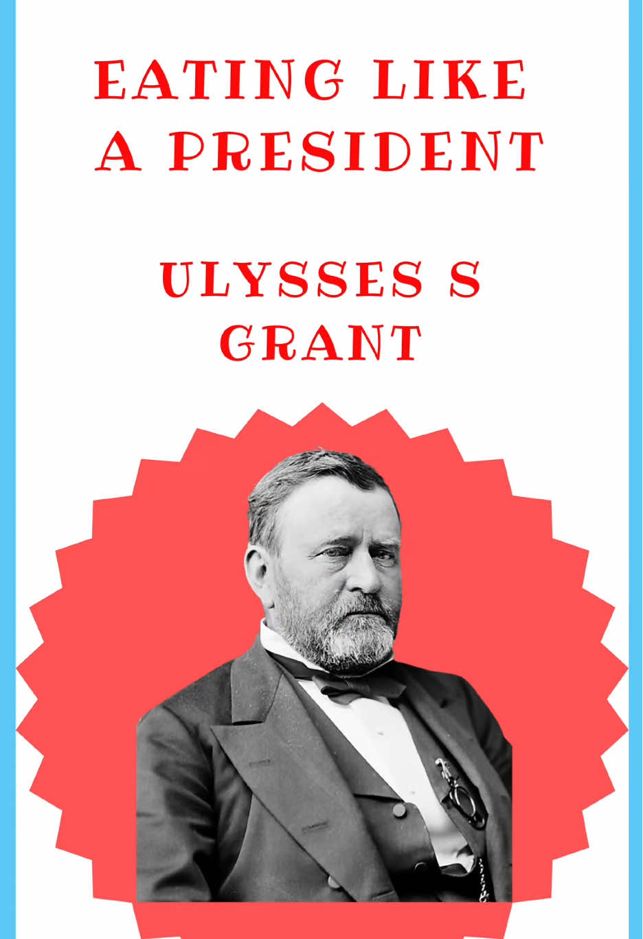 Eating like Ulysses S Grant for an entire day. This man loved his cigars, so much so that they were undoubtedly a partial case of his eventual death in his early 60s. What an odd day — cigar city, a little whiskey (but less than you think), extreme-well-done steak, bread balls, two fish and a silly amount of coffee. You can usually smell the military folks who went into the White House, the coffee amounts are HIGH. I’m singing the praises of flannel cakes forever, by the way. Recipe coming soon for sure. #TikTokLearningCampaign #USHistory #foodreview 