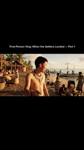 POV: You were just vibing… then they pulled up 💀😂 Part 2 drops tomorrow. This vlog only gets wilder. #HistoricalVlog #FirstContact #NativePOV #Part1