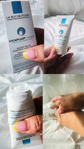 Instant hydration. Long-lasting comfort. La Roche-Posay Cicaplast Hand Cream is my new essential for dry, overwashed hands. 🖐🏼💙 #larocheposay #handcream #hydratinghandcream #handcareessentials #sensitiveskinsafe #hydratinghands #handmoisturizer