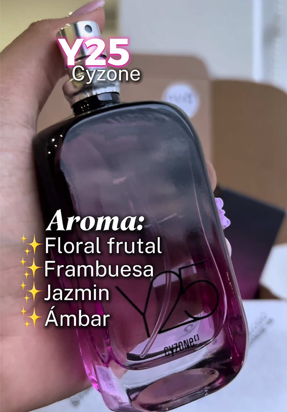 Un aroma que se adapta a ti😱😍 #y25 #y25cyzone #cyzone #perfumey25 #cyzoneperfumes #perfumesdecatalogo #colombia 