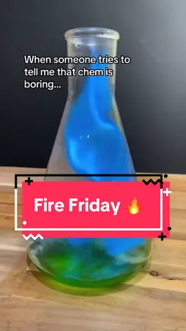 The coolest part about being a chemist is that there’s always more to learn!  What do you think is the reason for this blue flame?   I’m finishing my last week with Khan Academy’s chemistry content team.  I’ll share more soon, but it’s been a dream working with them this summer.  Not ready to say goodbye next week, but I am eager to start creating content for YOU all again.  Let me know what you’d like to see before school starts back up! #chemistryteacher #chemtok #coolchemistry #chemnerd #chemwithcorinne #chemistry