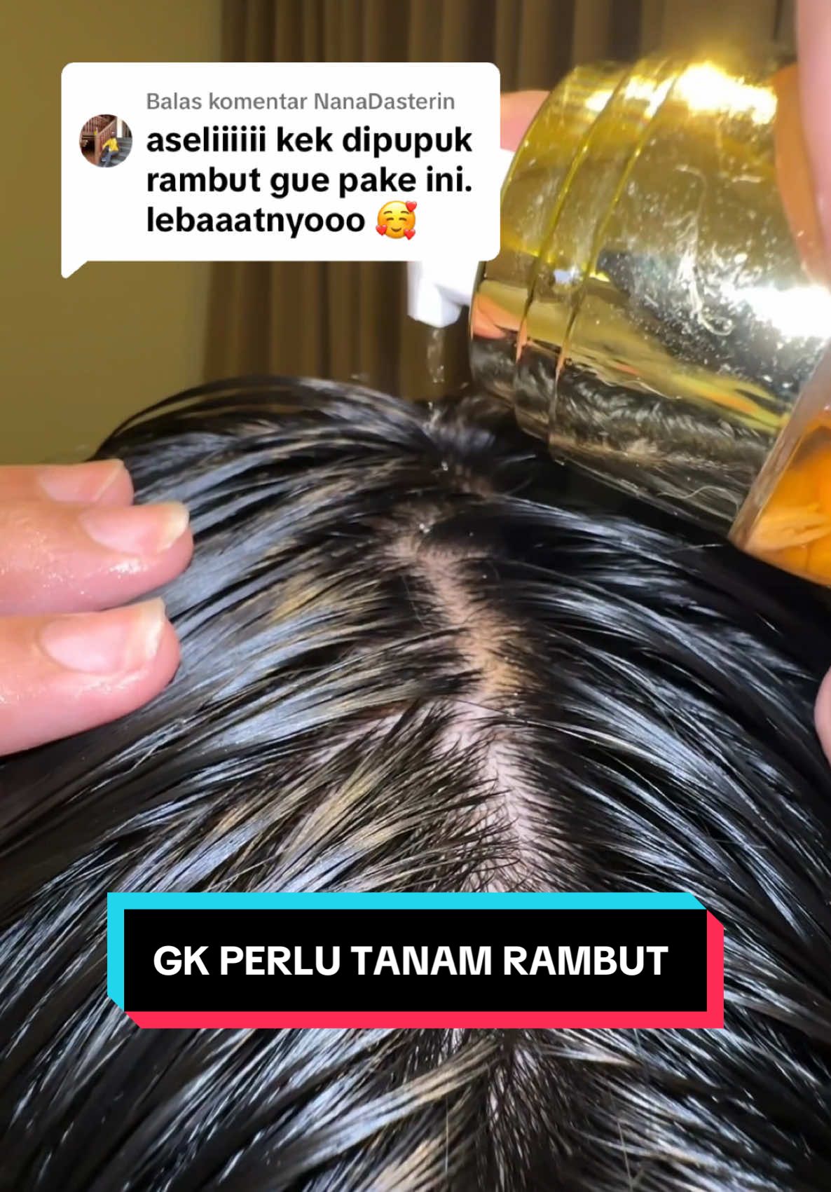 Membalas @NanaDasterin Gara-gara akar gingseng ini aku jadi batal tanam rambut😭