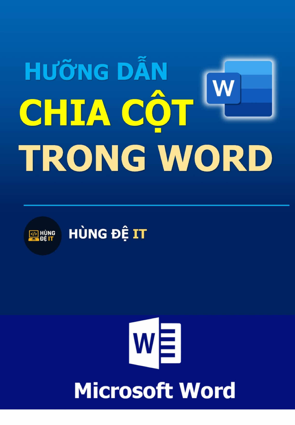 Cách chia cột trong Word | Chia cột ở vị trí bất kỳ trong Word